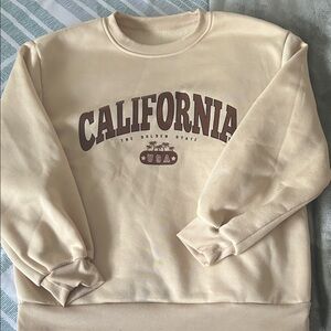 California Beige unisex Sweater